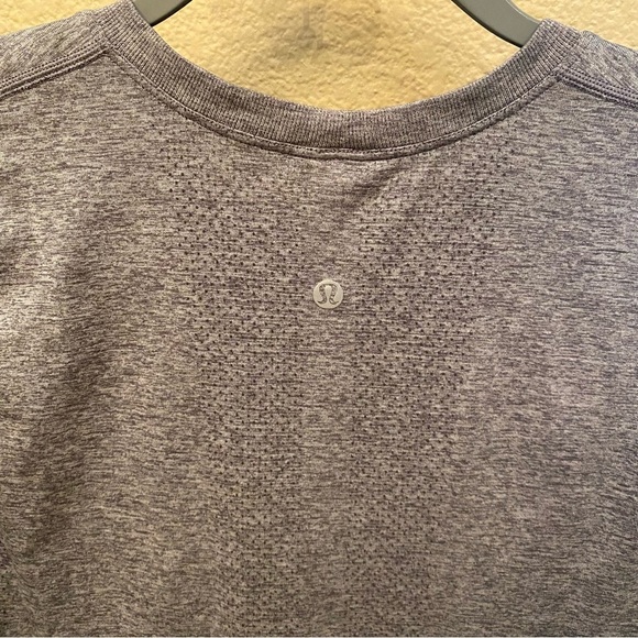 LULULEMON Women Gray Swiftly Tech Long Sleeve Athletic Shirt Size 6 - Picture 5 of 5